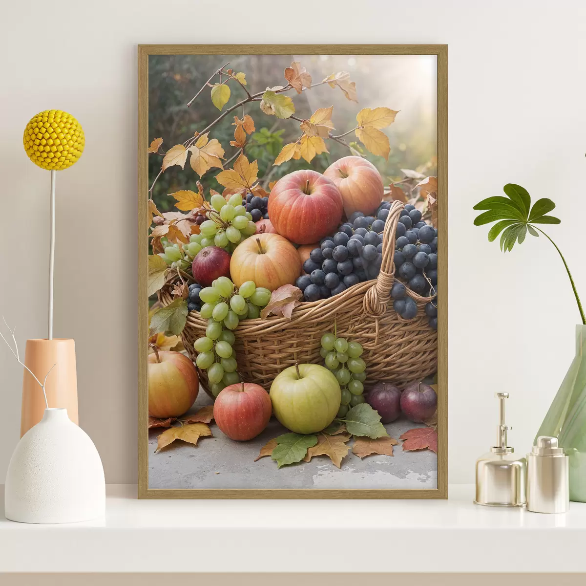 Poster Foglie e anima f40409