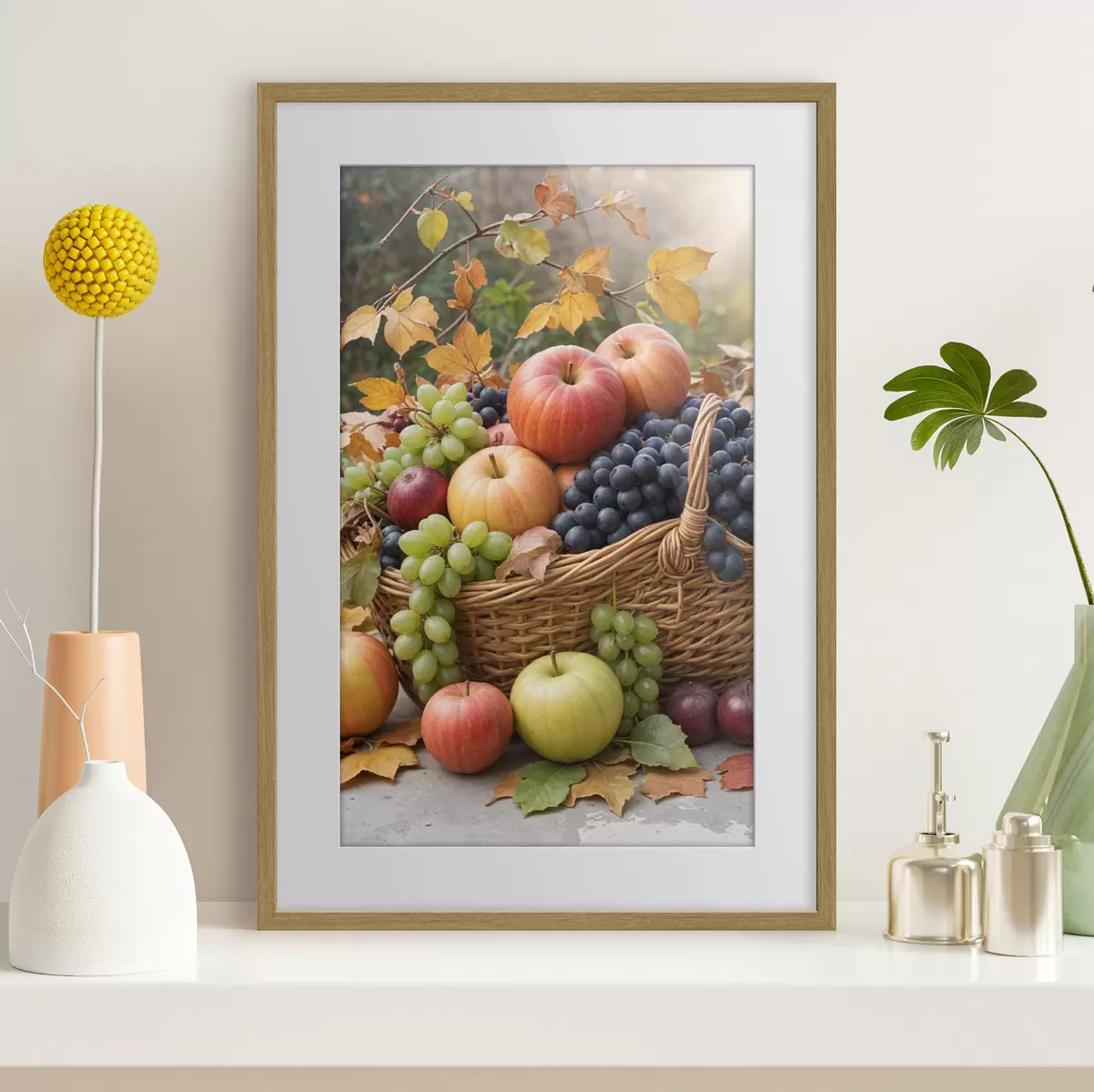 Poster Foglie e anima f40409
