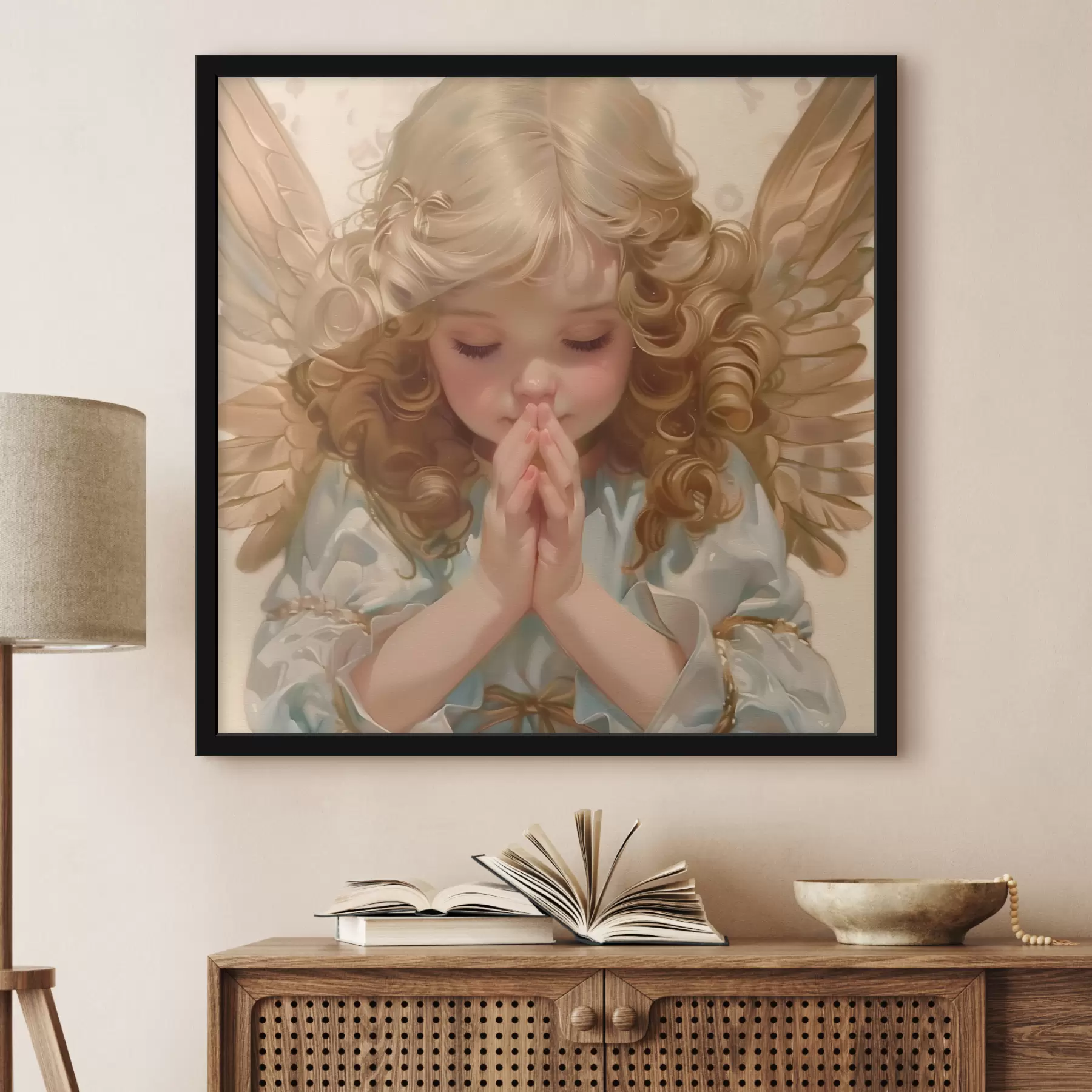 carta da parati La ragazza è un angelo nr. f40514