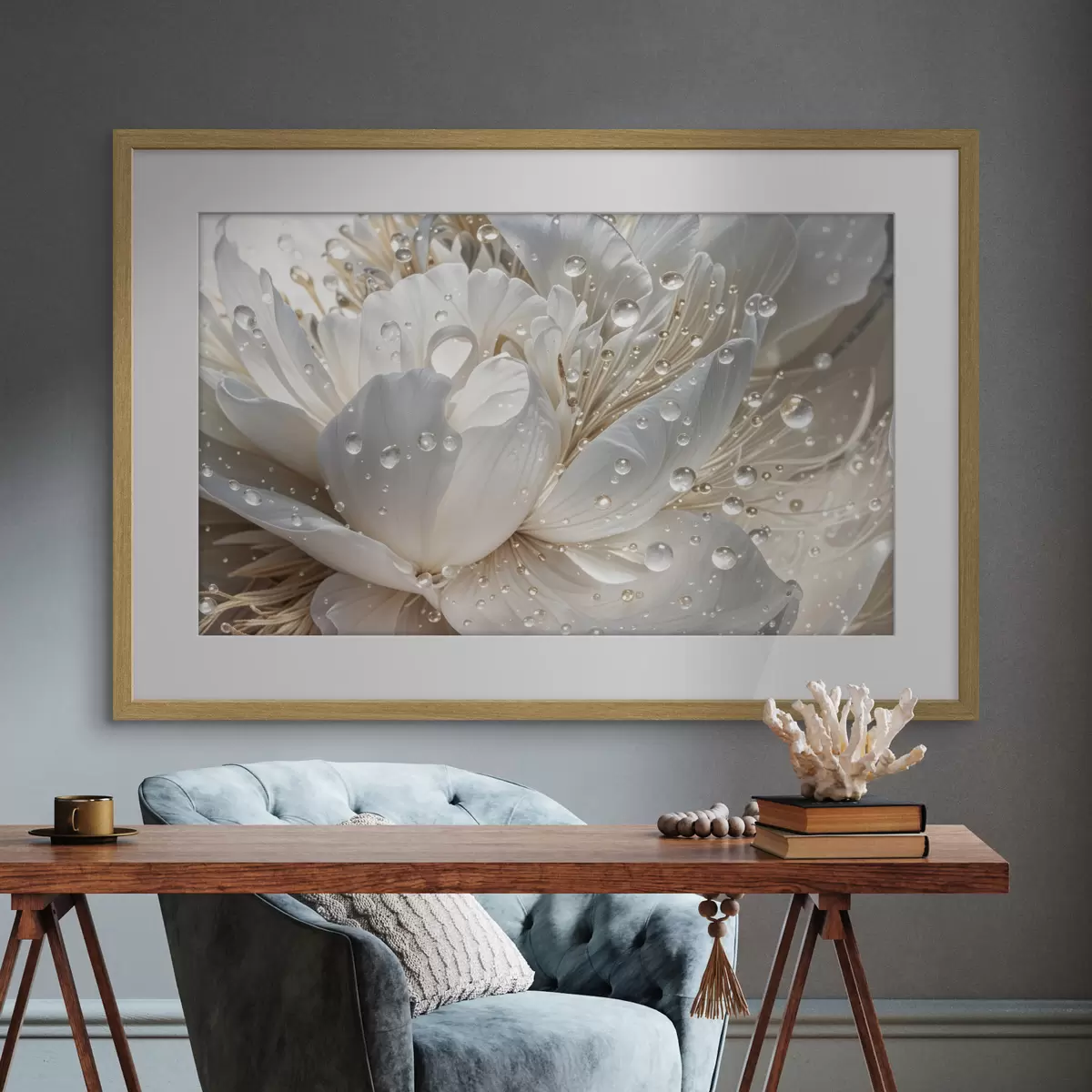 Poster Petali di rugiada f40539