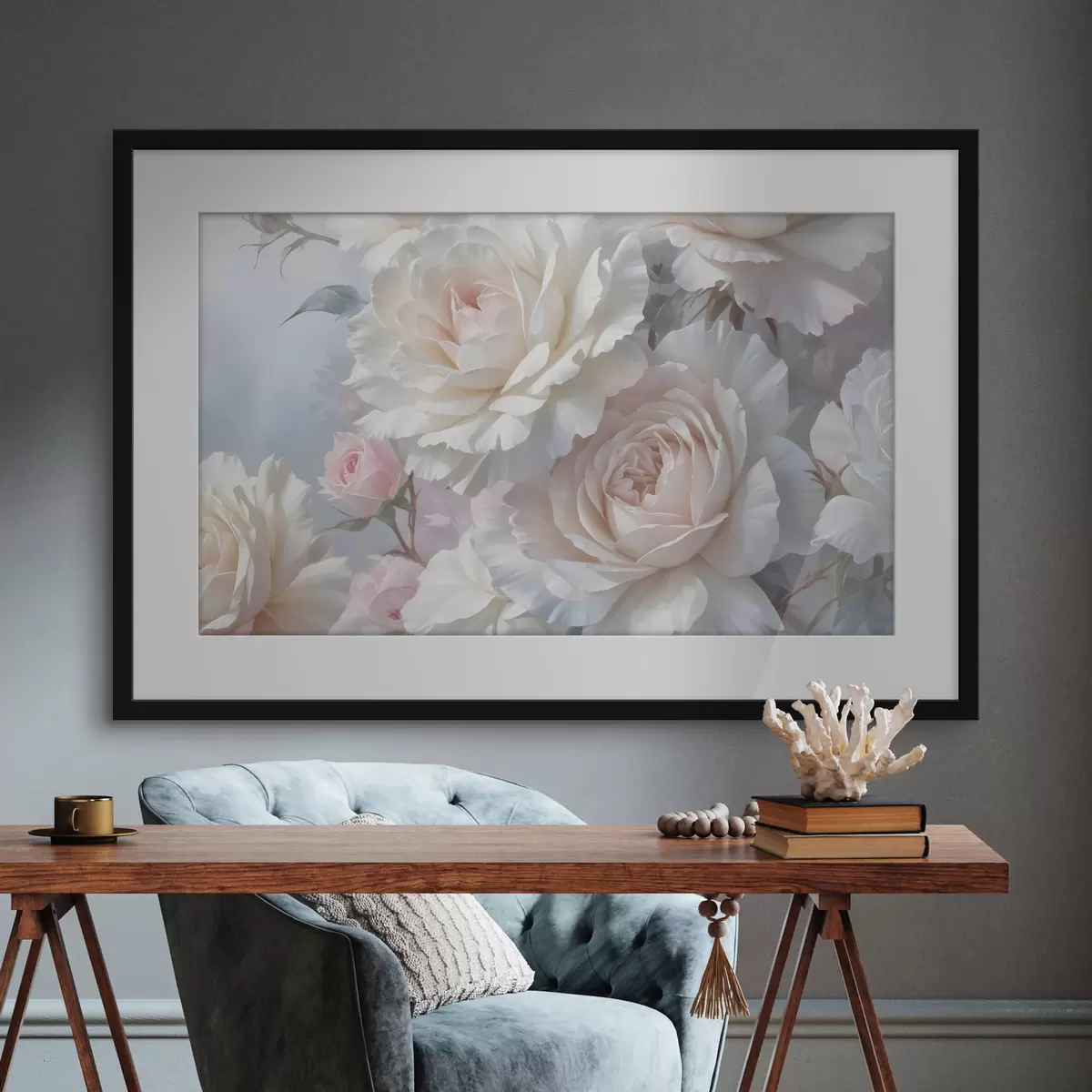 Poster Carezza di rose f40562