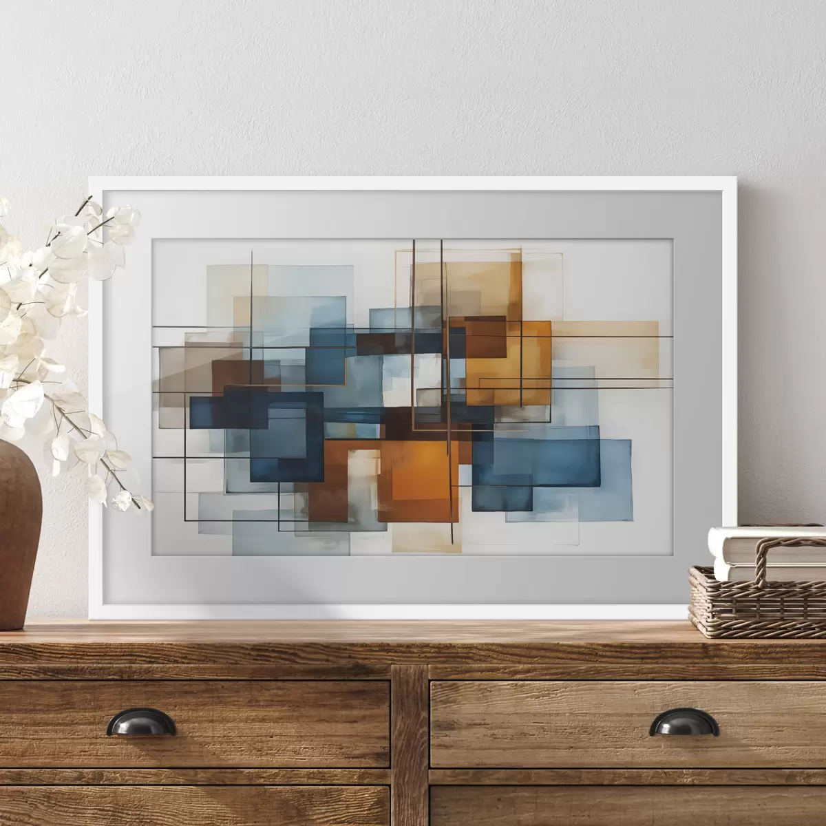 Poster Geometria e slancio f40563