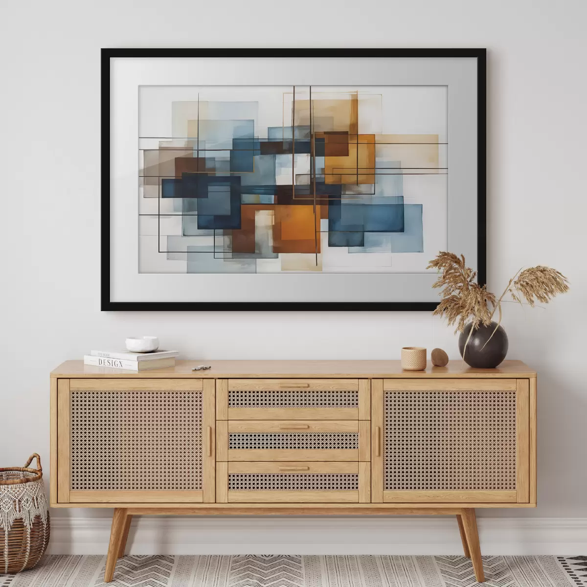 Poster Geometria e slancio f40563