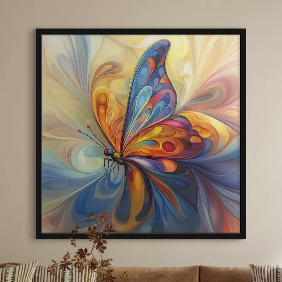 carta da parati Farfalla astratta nr. f40451