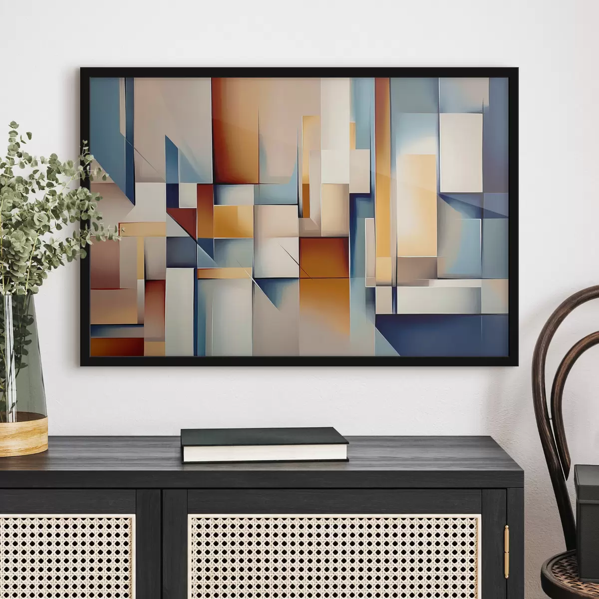 Poster Astrazione geometrica f40452