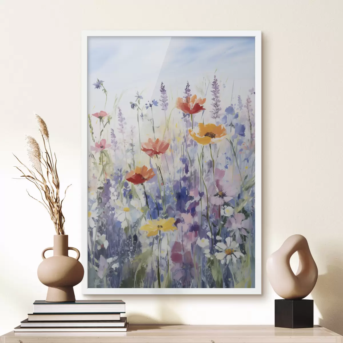Poster Fiori selvatici acquerellati f40503