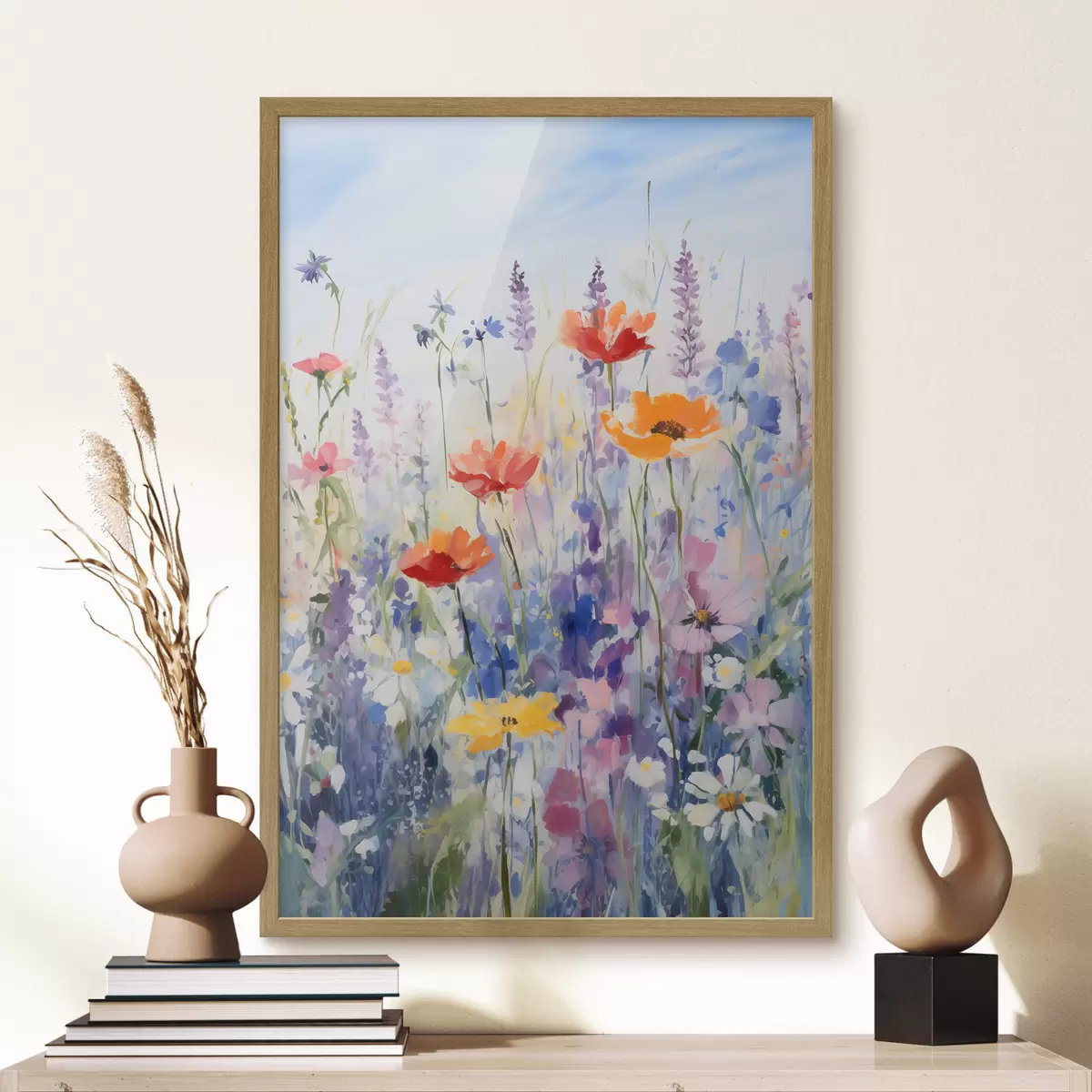 Poster Fiori selvatici acquerellati f40503