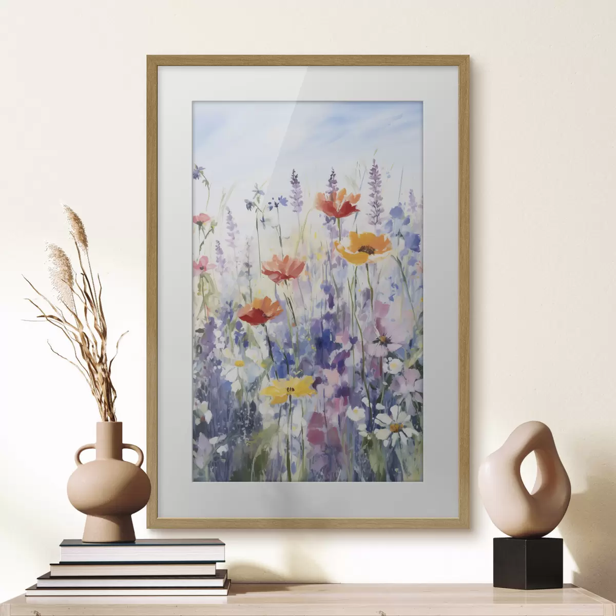 Poster Fiori selvatici acquerellati f40503