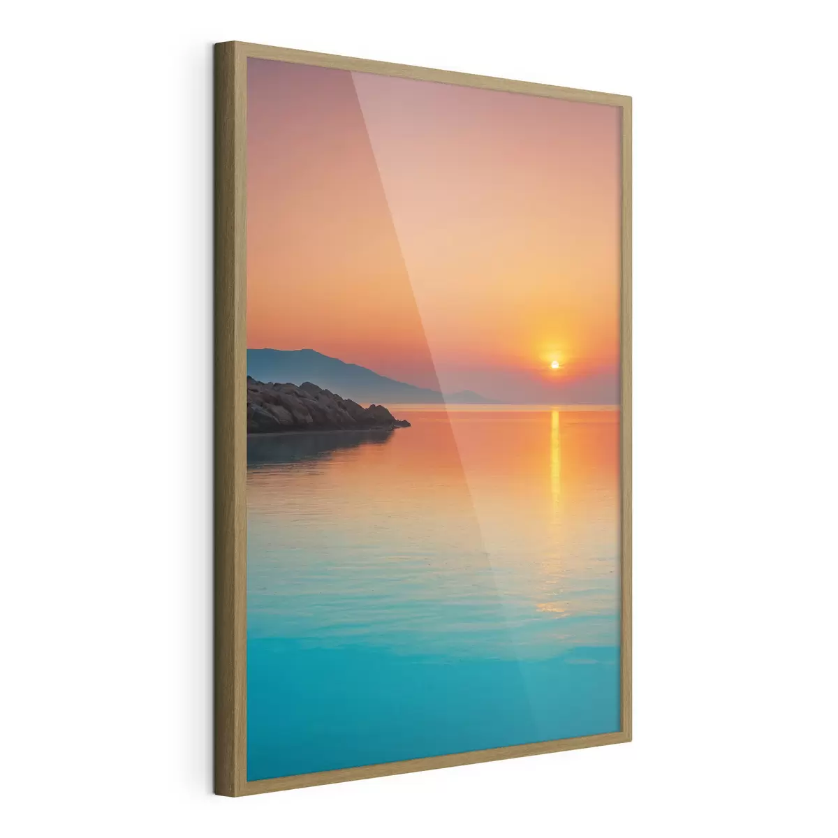Poster Mare al tramonto f40464