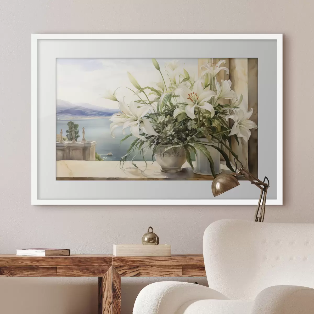 Poster Gigli sul mare f40682