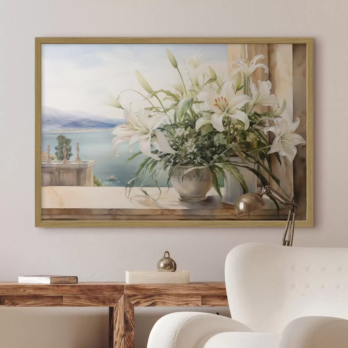 Poster Gigli sul mare f40682
