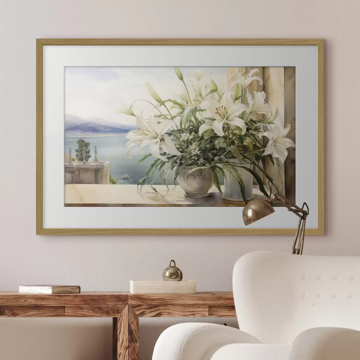 Poster Gigli sul mare f40682