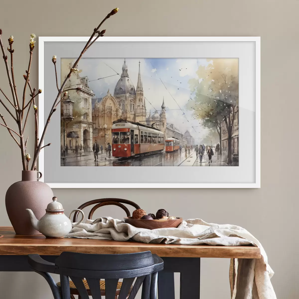 Poster Passeggiata viennese f40732