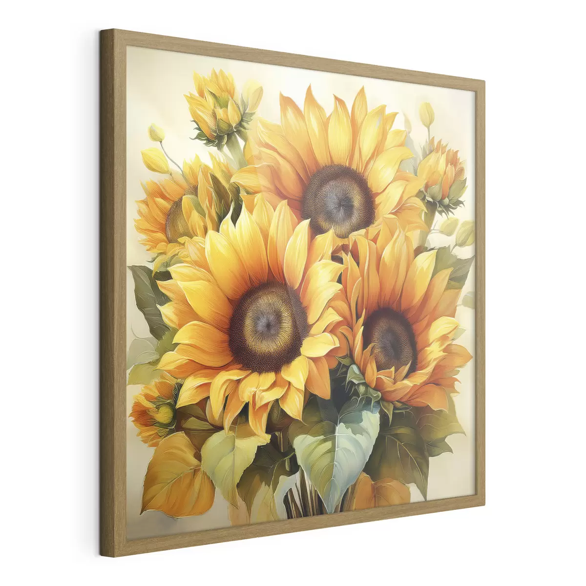 Poster girasoli grandi, girasoli gialli f40710