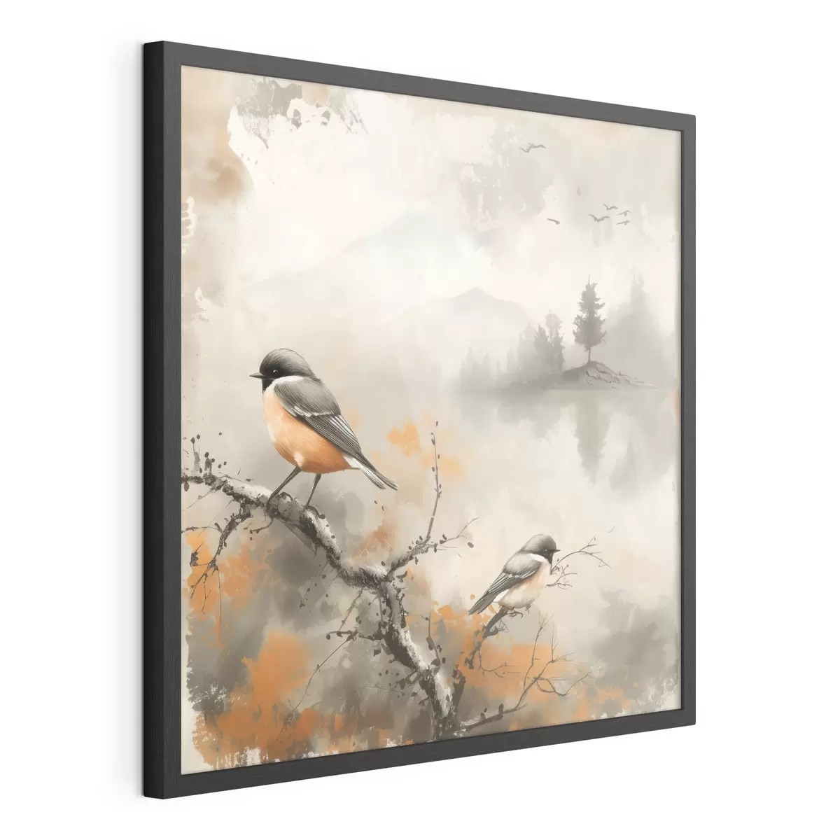 Poster Compagni nella foschia f40655
