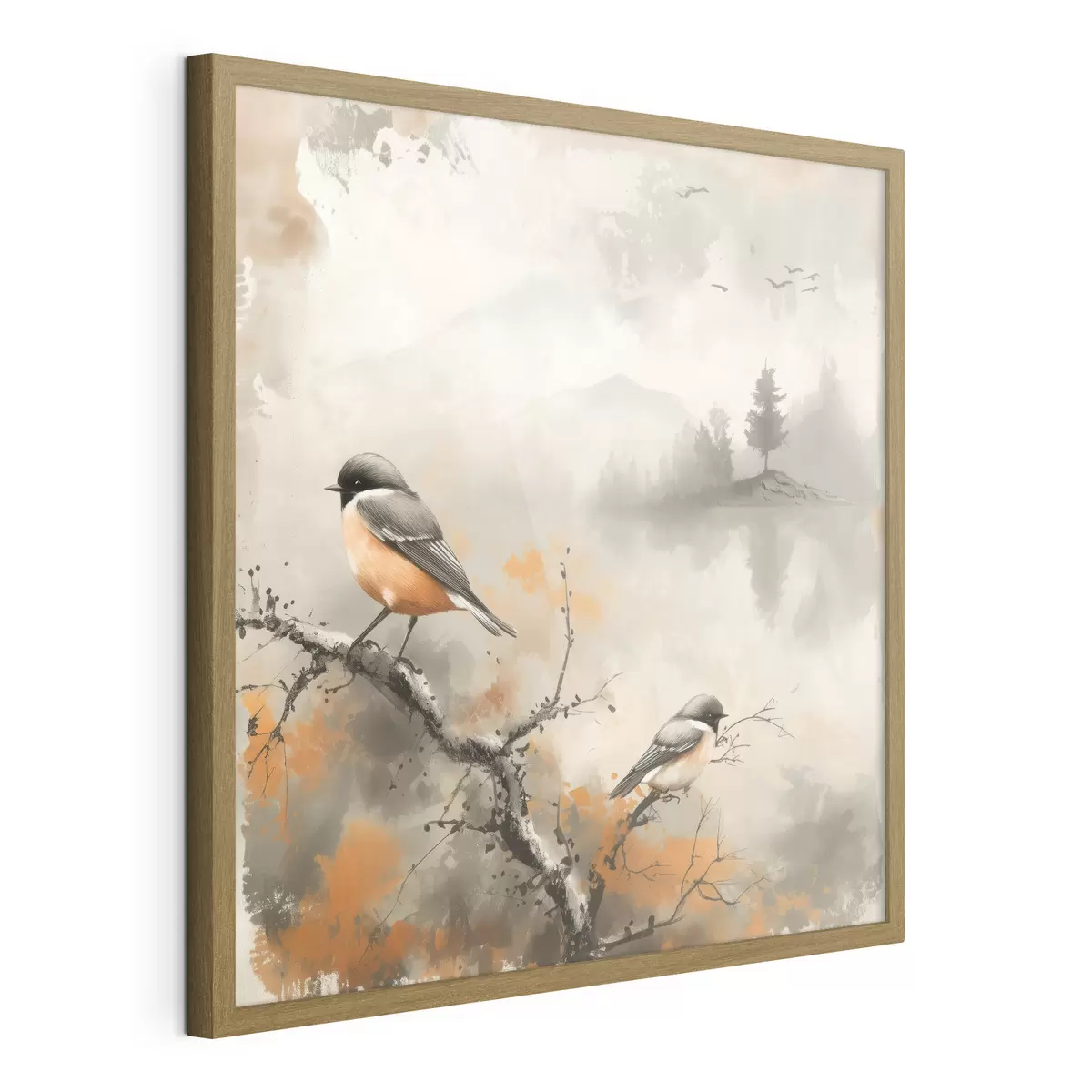 Poster Compagni nella foschia f40655