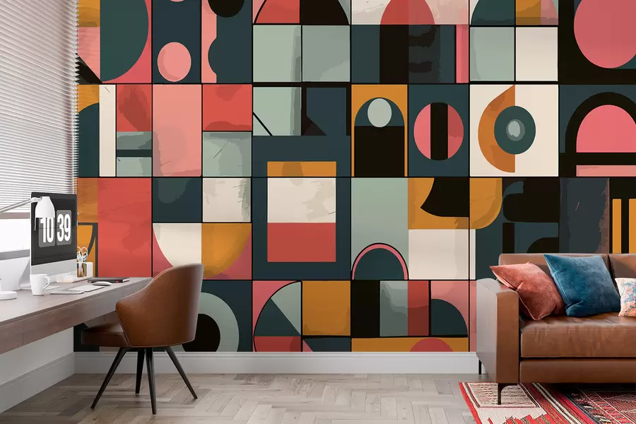 carta da parati Stile Bahaus nr. w01075