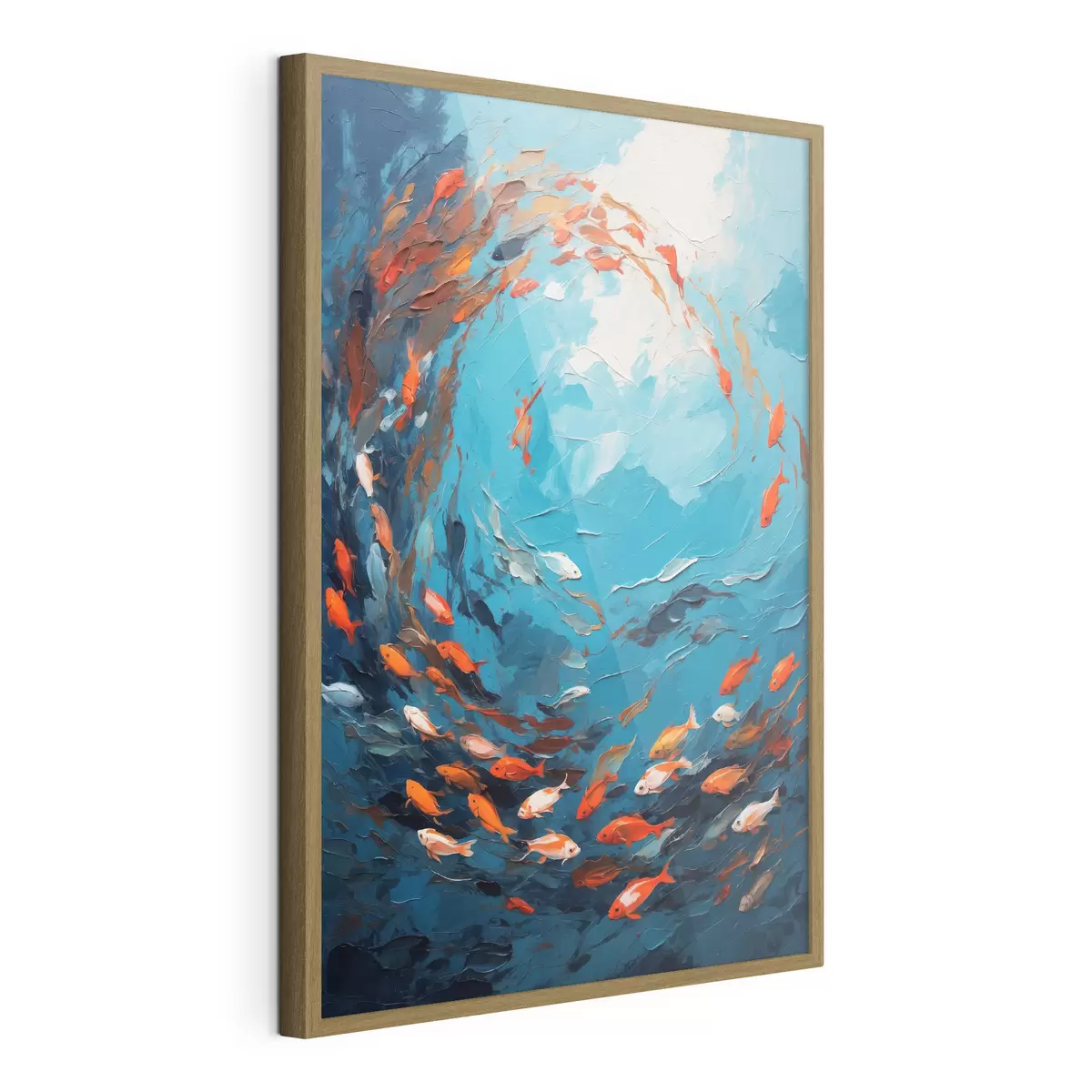 Poster Pesce in olio f40633