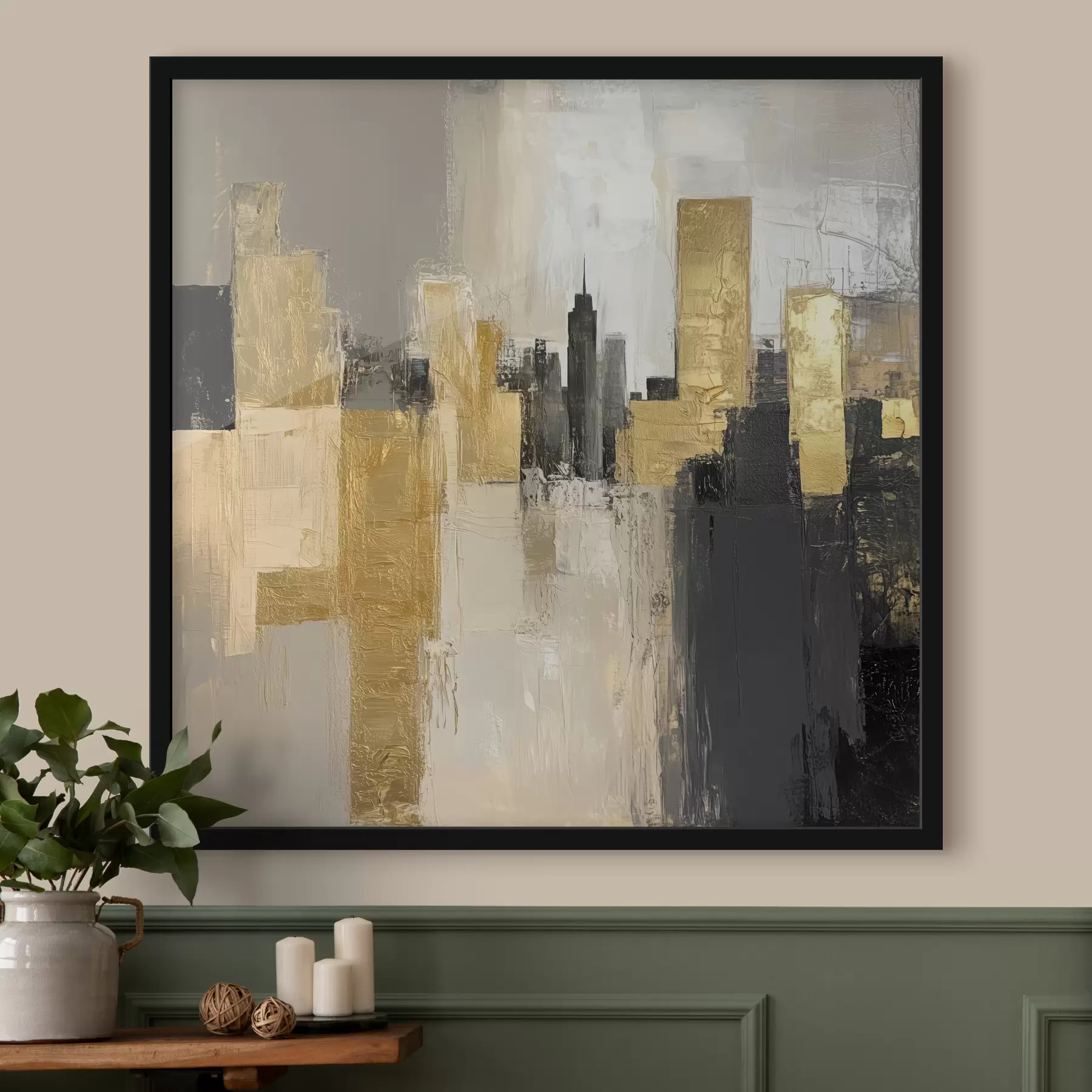 carta da parati Immagine astratta della città nr. f40831