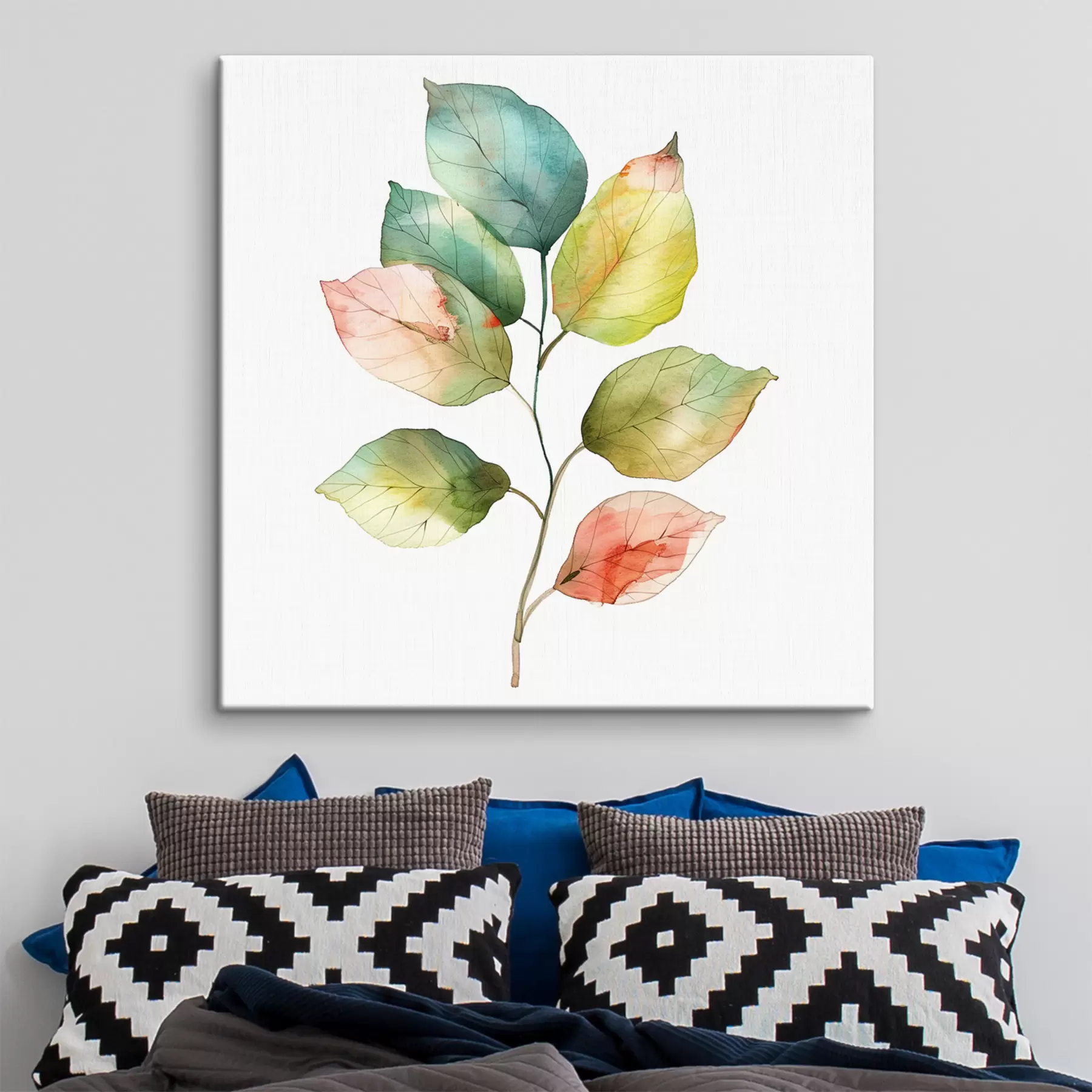 carta da parati Foglie acquerellate nr. s40765