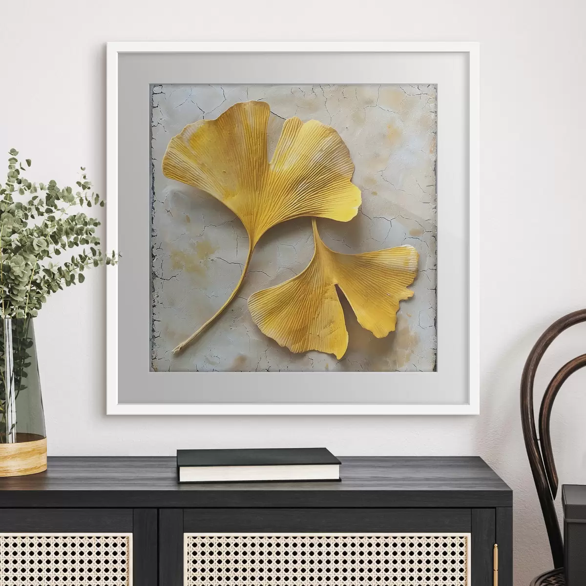 Poster Foglie di ginkgo f40767