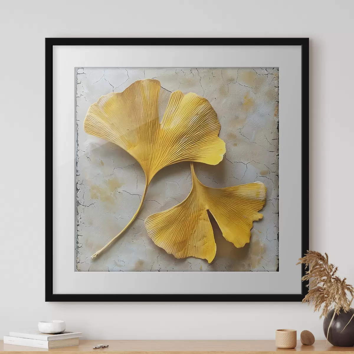 Poster Foglie di ginkgo f40767