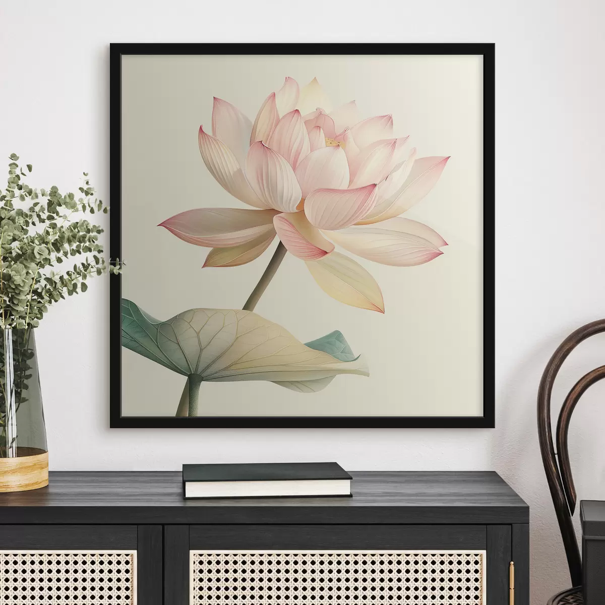 Poster Grande fiore di loto f40771