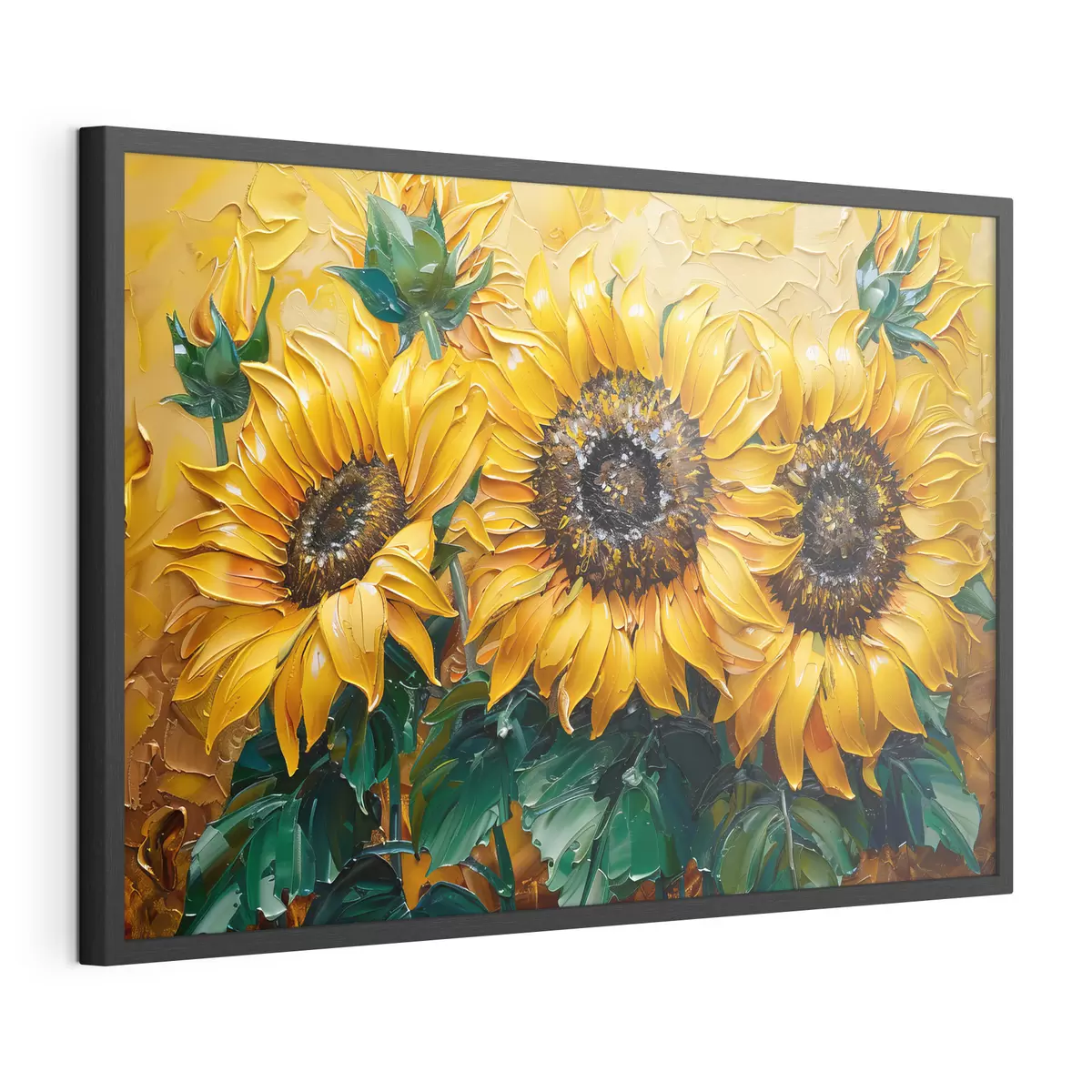 Poster Il sorriso dei girasoli f40787