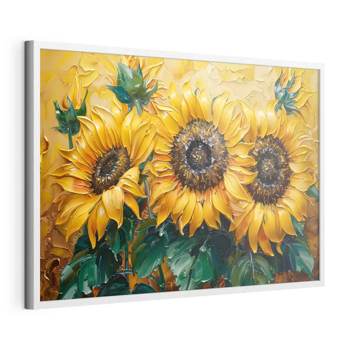Poster Il sorriso dei girasoli f40787