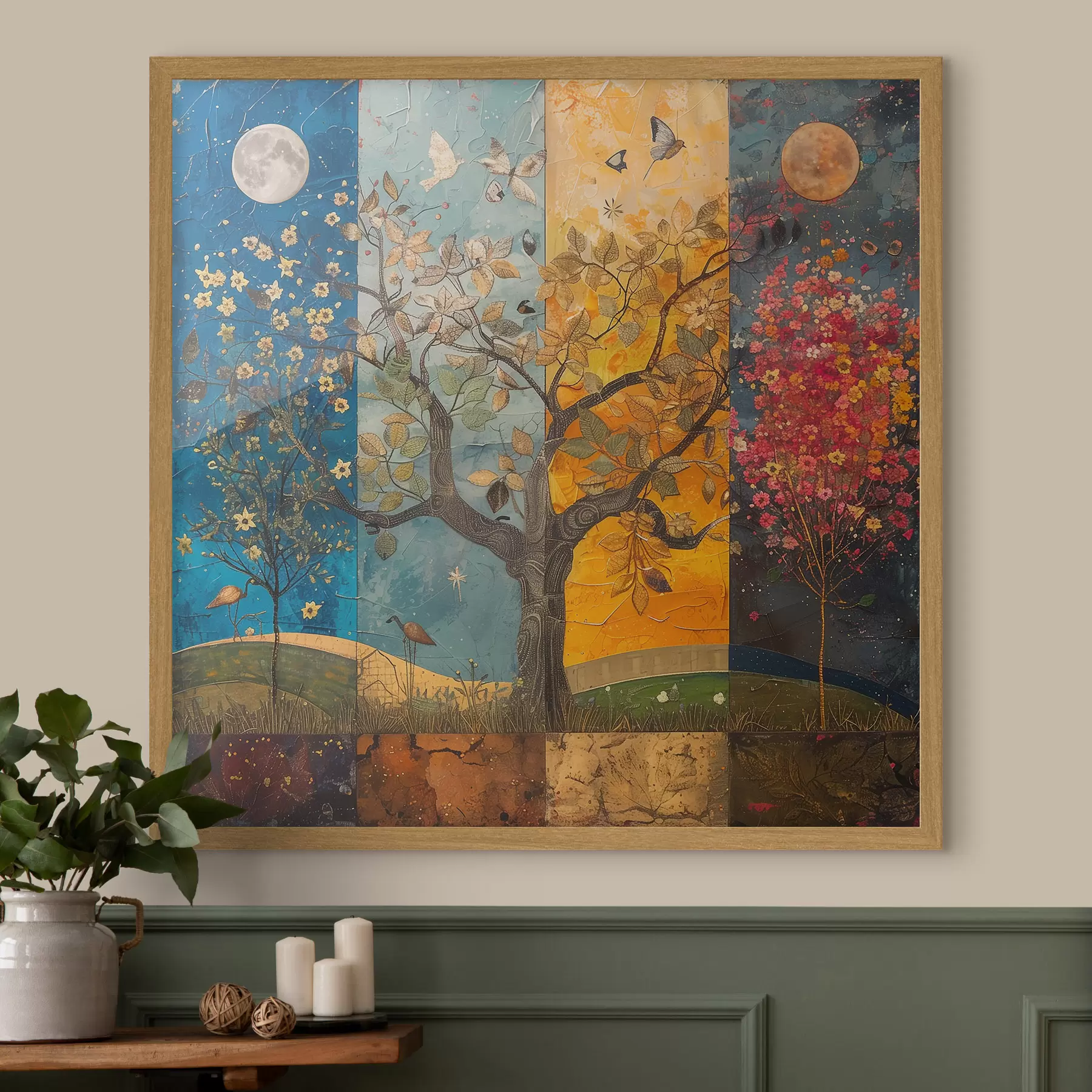 carta da parati L’albero delle stagioni nr. f40921