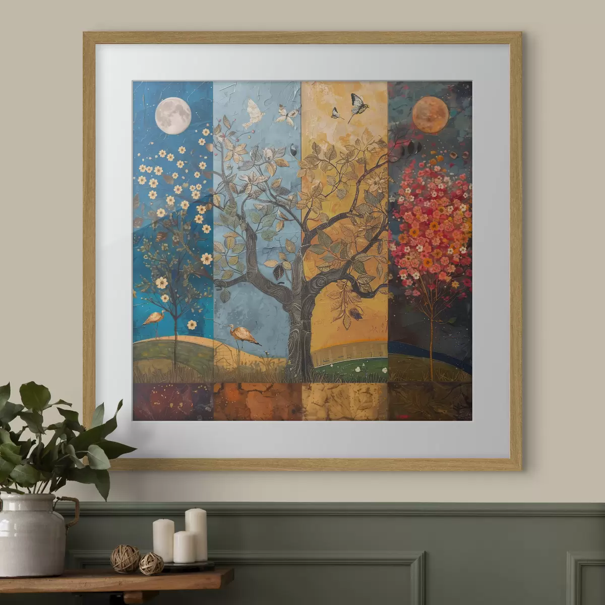 Poster L’albero delle stagioni f40921