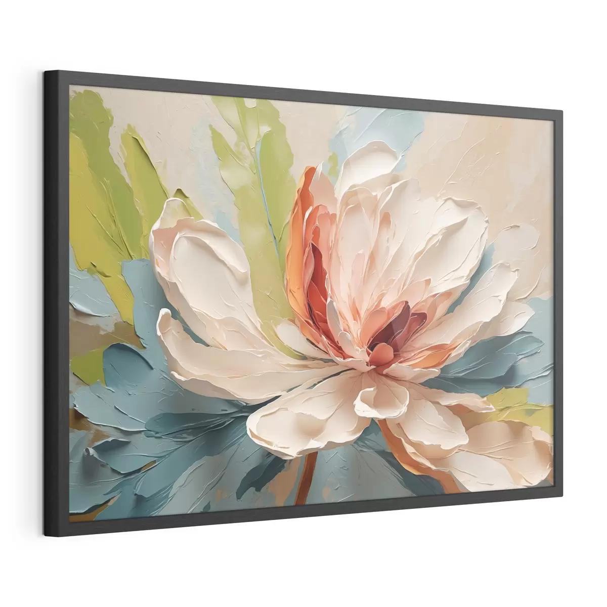 Poster Fiore astratto in olio f40856
