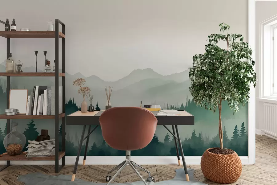 Carta da parati nature Montagne 