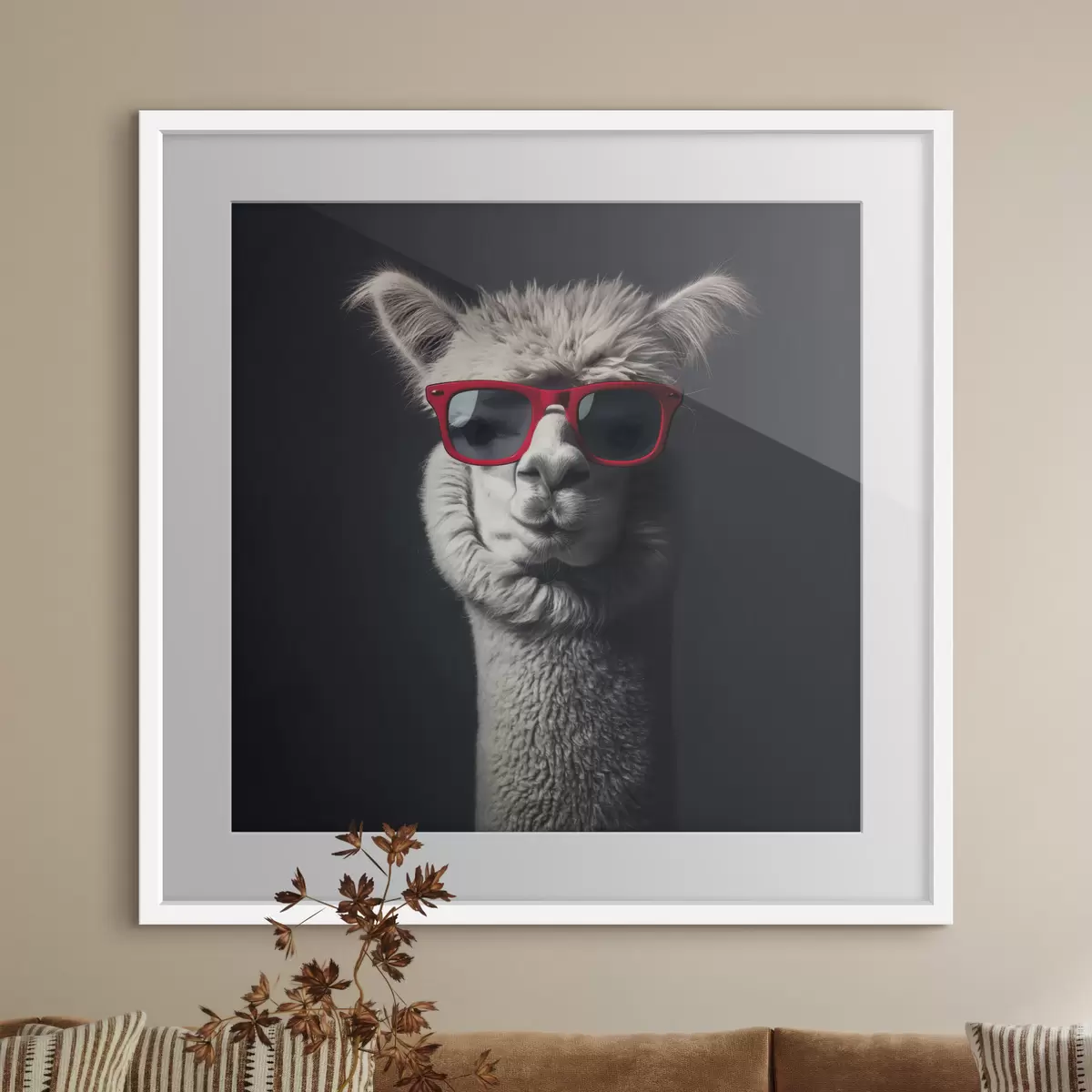 Poster Lama di carattere f40996