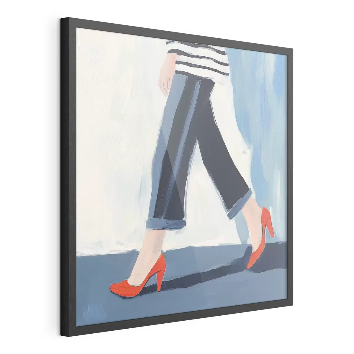 Poster L'andatura della ragazza f41161