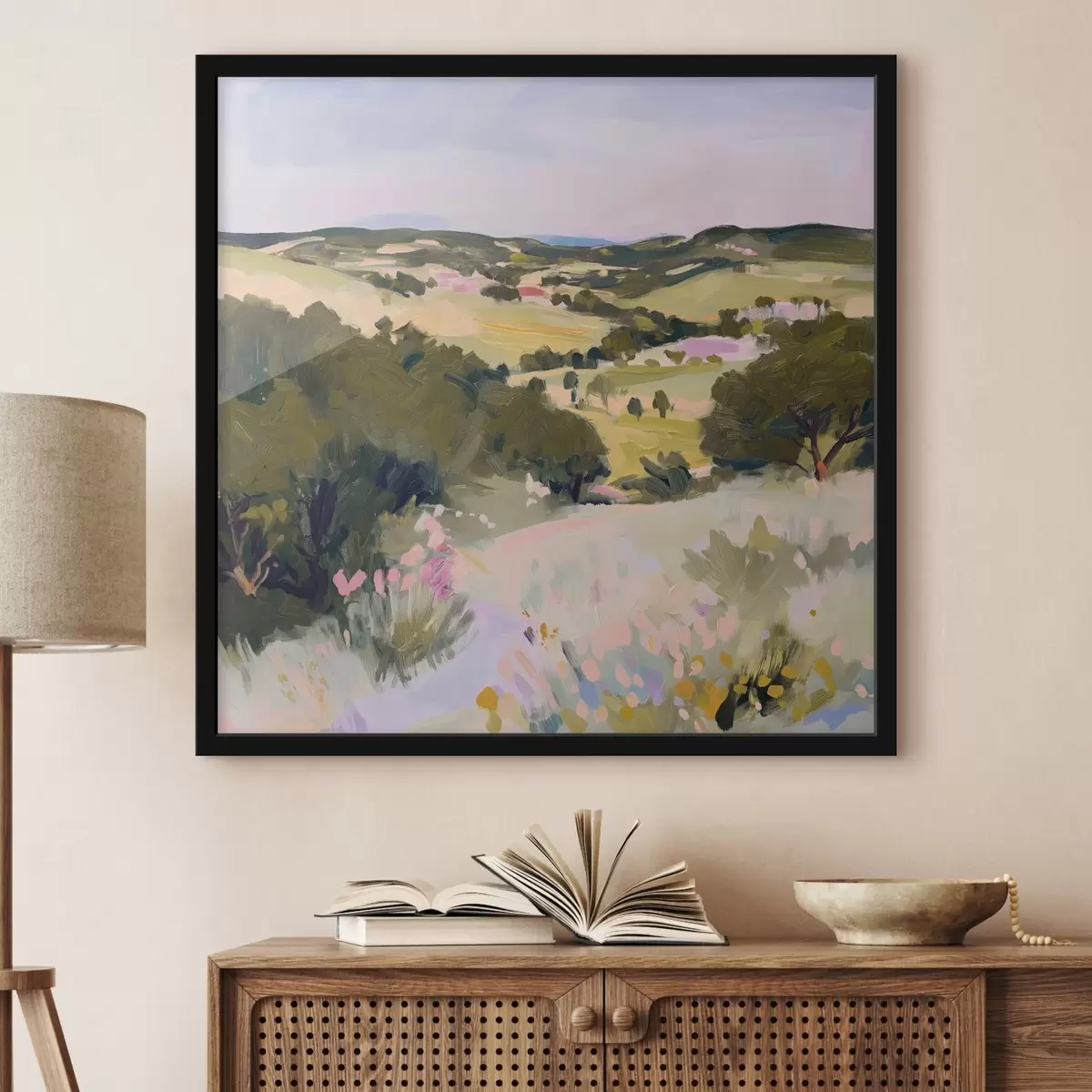 Poster Paesaggio rurale f41163