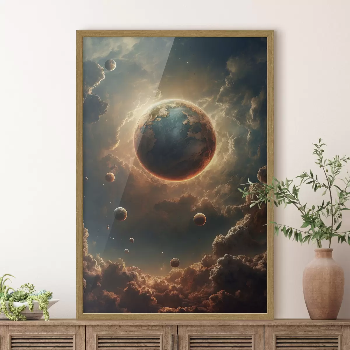 Poster Pianeta che copre il sole f41034
