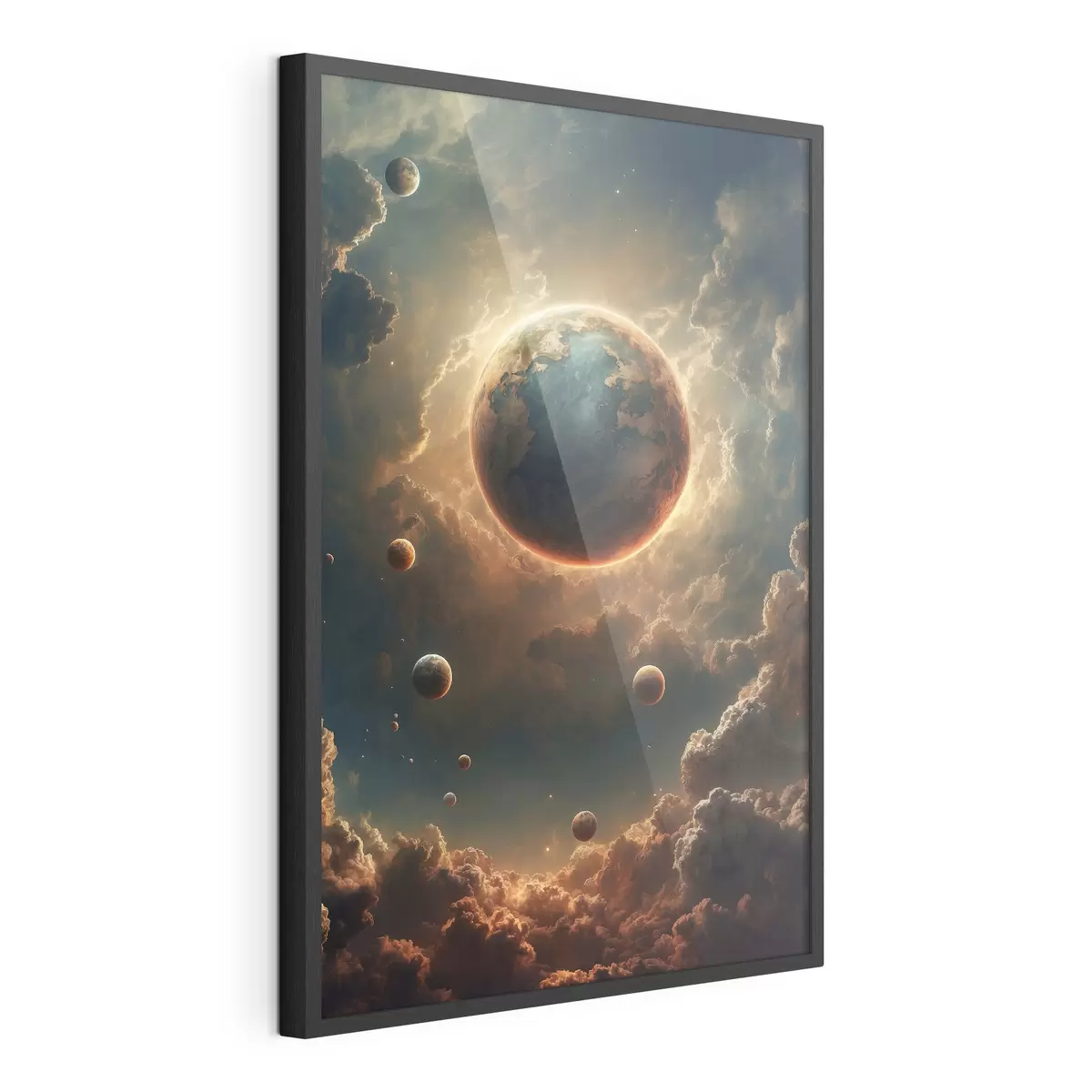 Poster Pianeta che copre il sole f41034