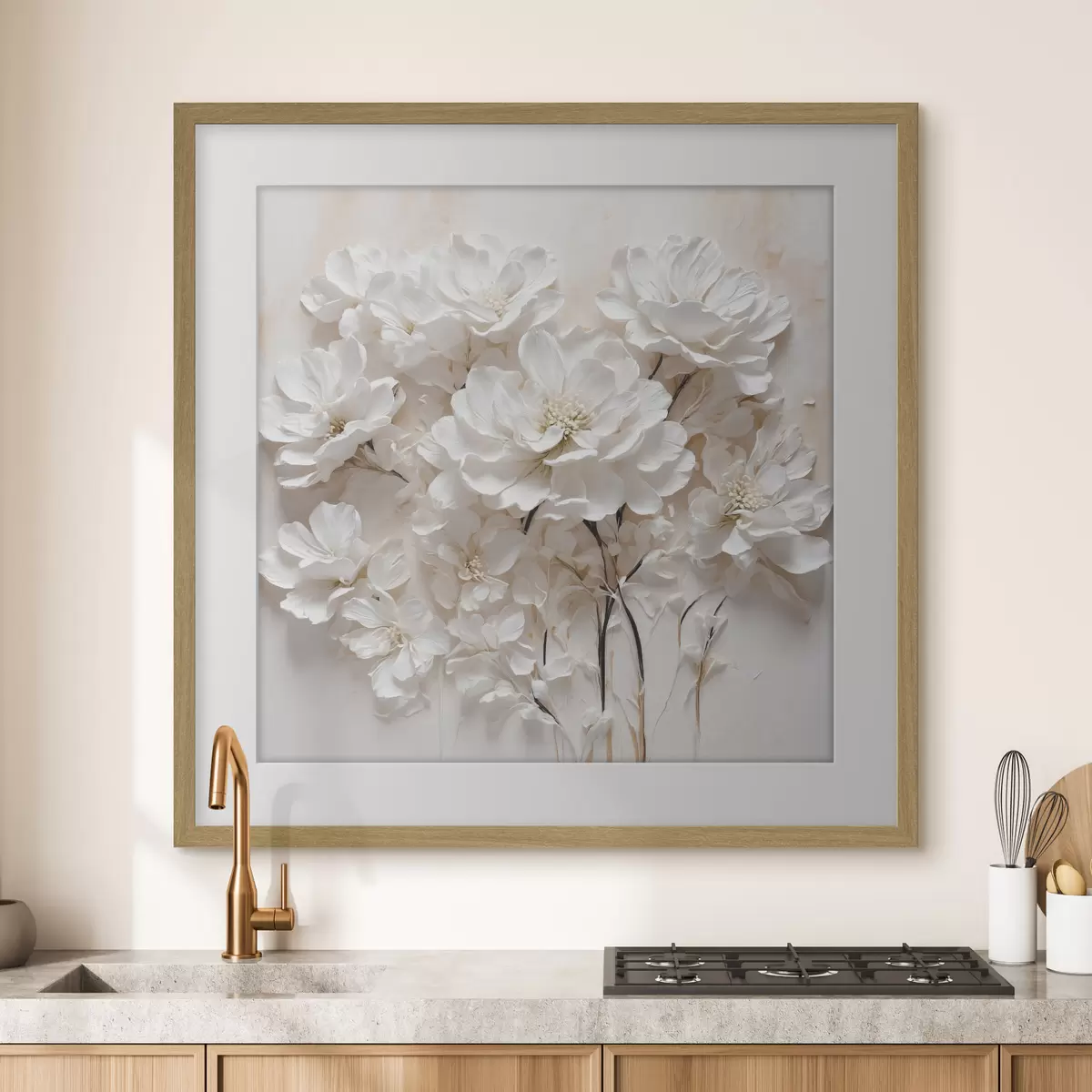 Poster Fiori su steli scuri f41042