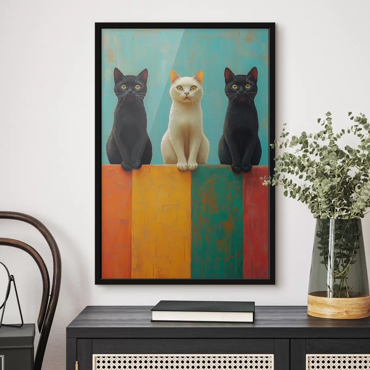 Poster Tre gatti f41133