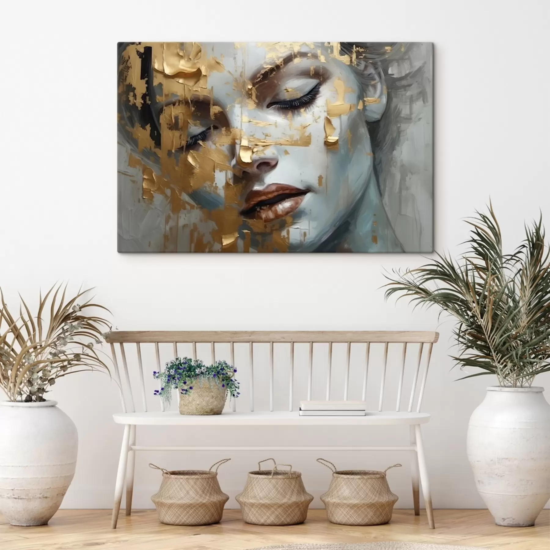 carta da parati Volto di una ragazza nr. s41063