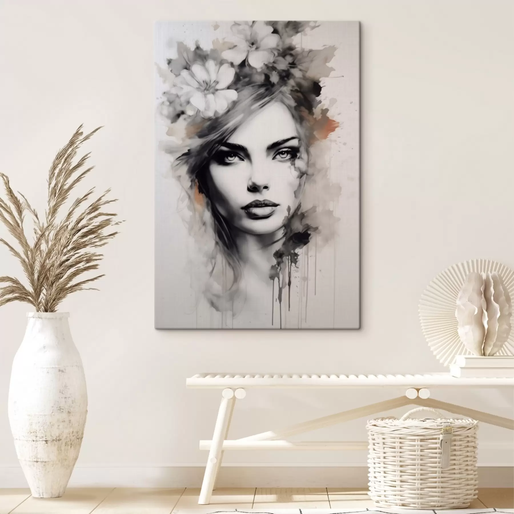 carta da parati Volto di ragazza nr. s41077