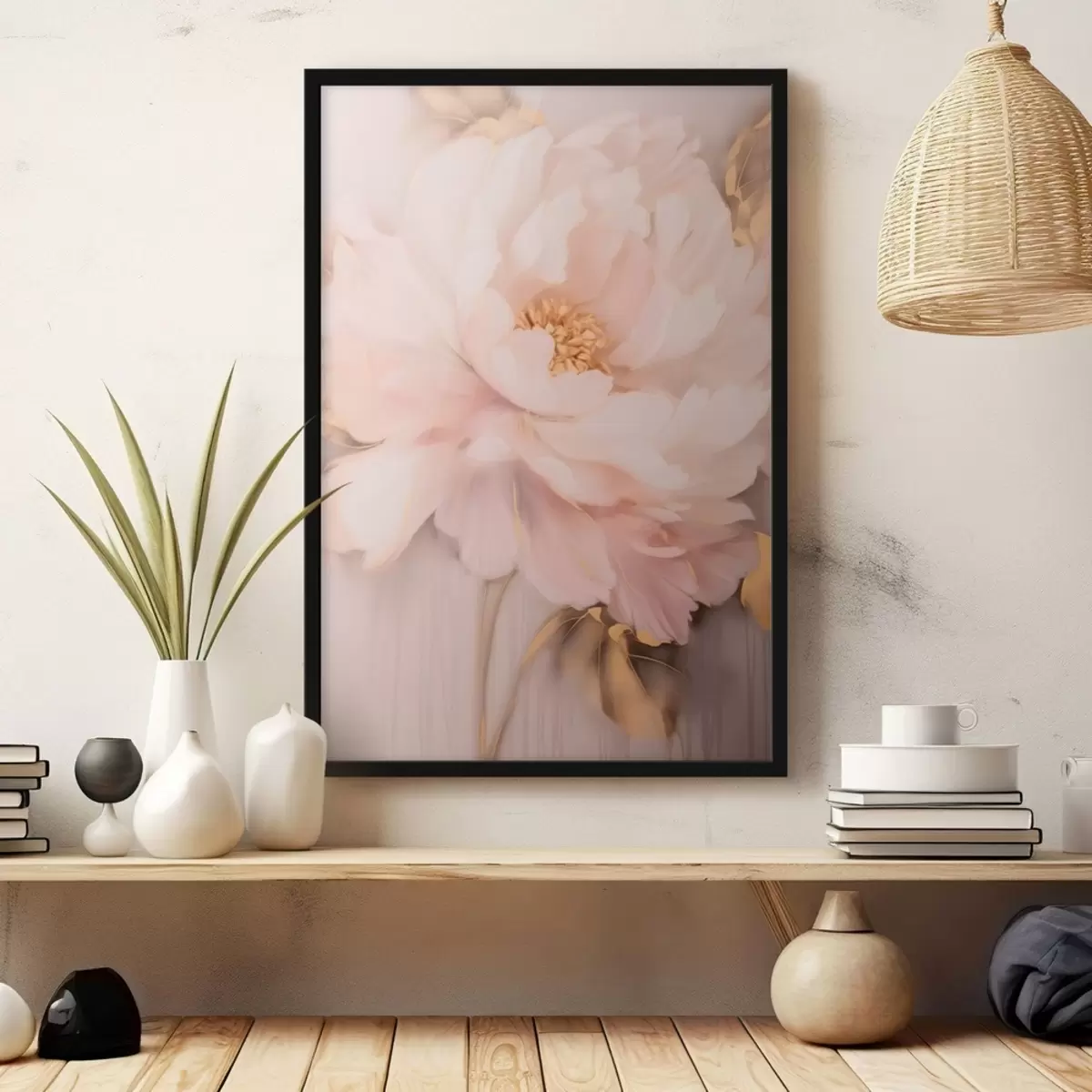 Poster Fiore rosa f41060