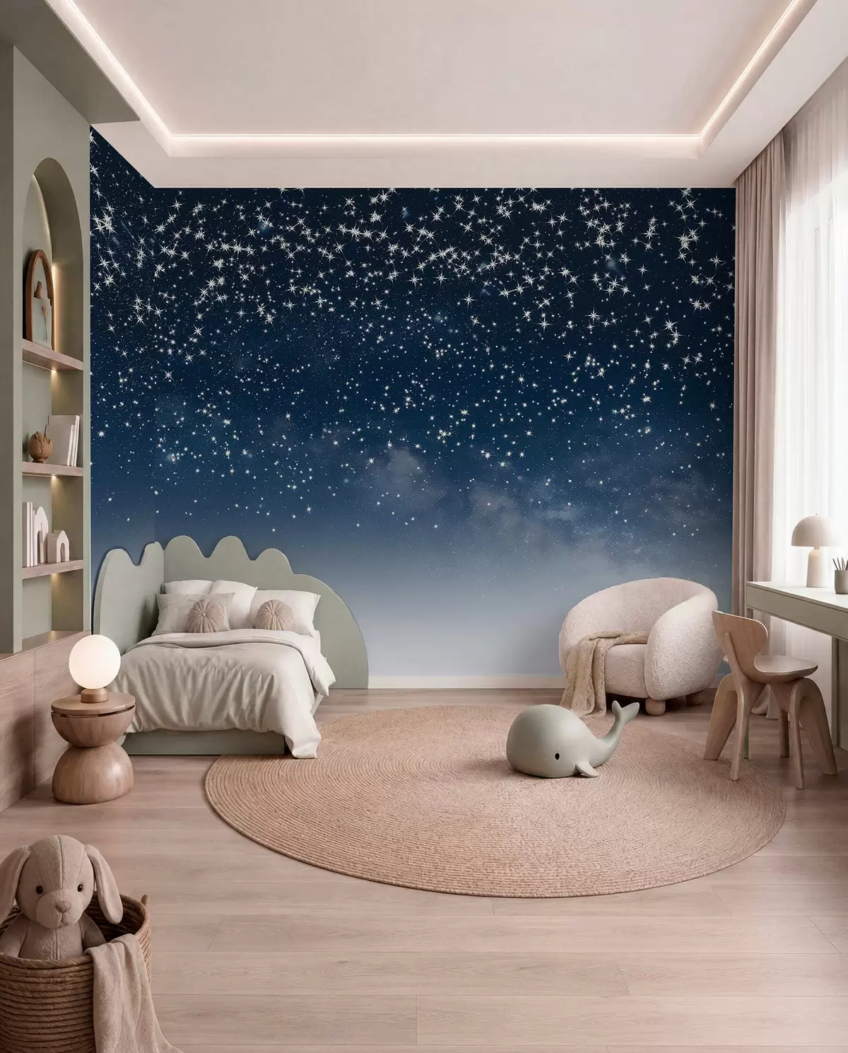 carta da parati Pioggia di stelle nr. w01797v1