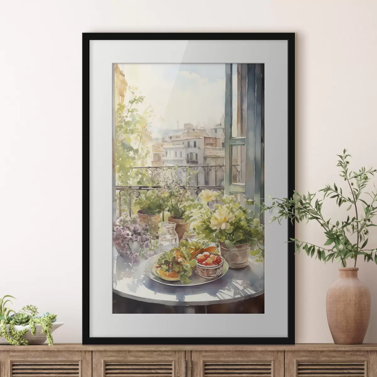 Poster Cucina e incontro f41168