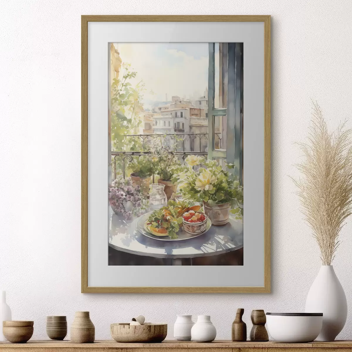 Poster Cucina e incontro f41168