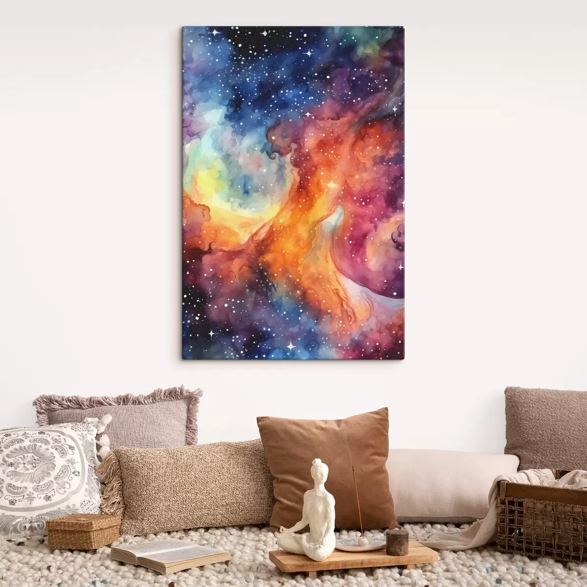 carta da parati I colori vibranti della distesa cosmica nr. s39019