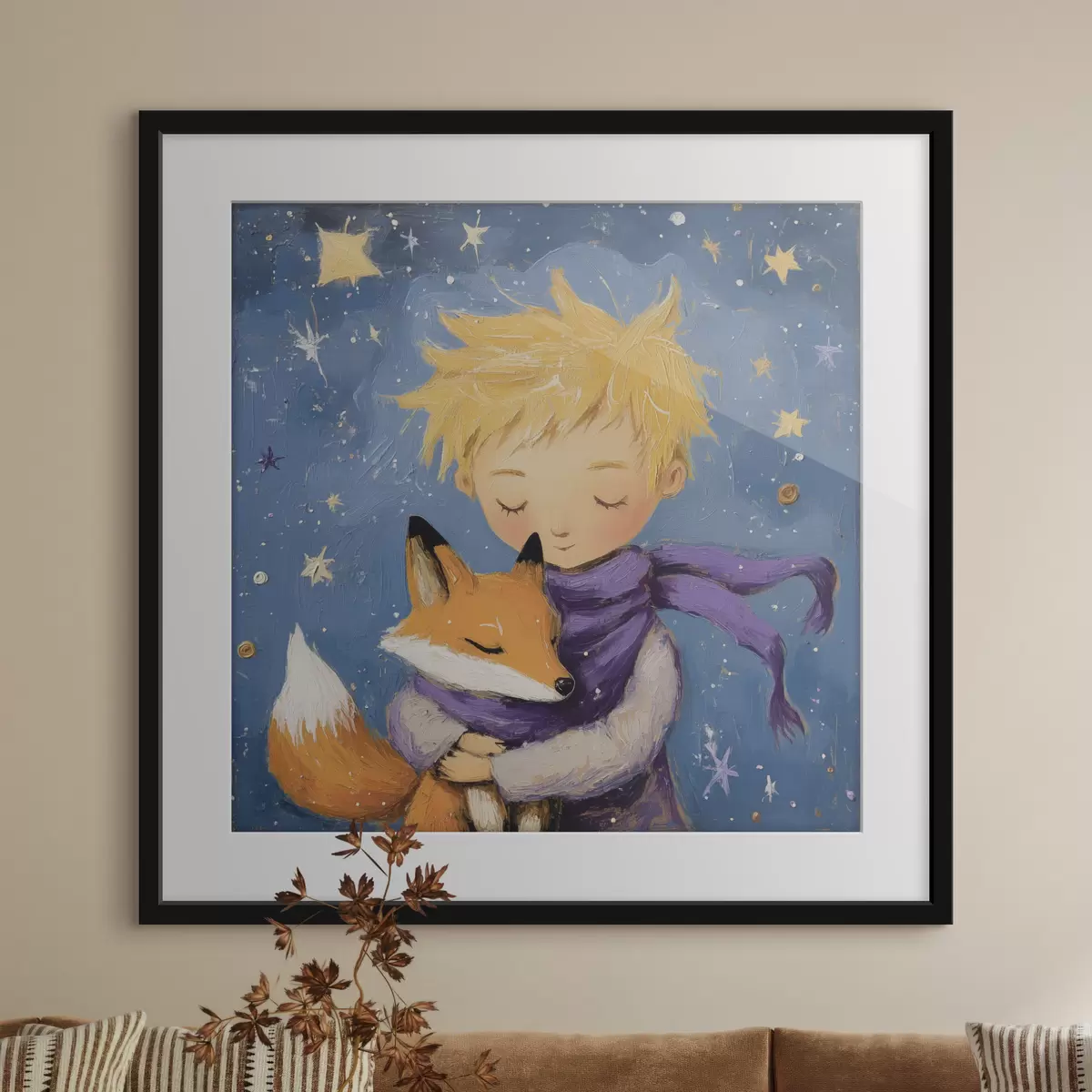 Poster Il principe e la volpe f41347