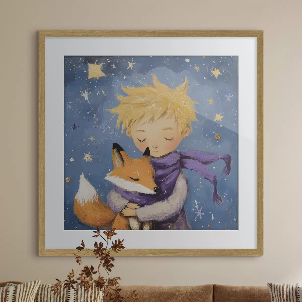 Poster Il principe e la volpe f41347