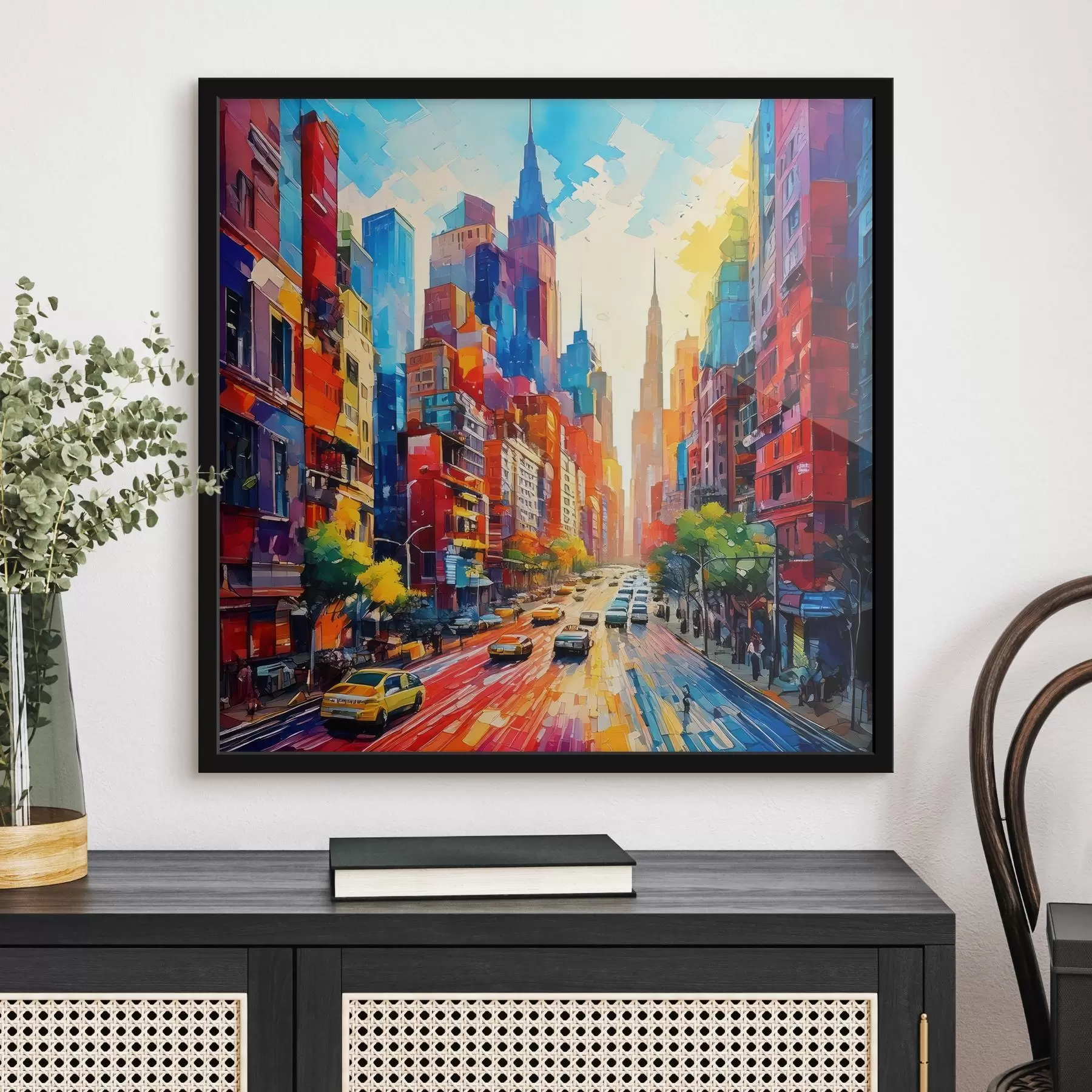 carta da parati città luminosa nr. f41408